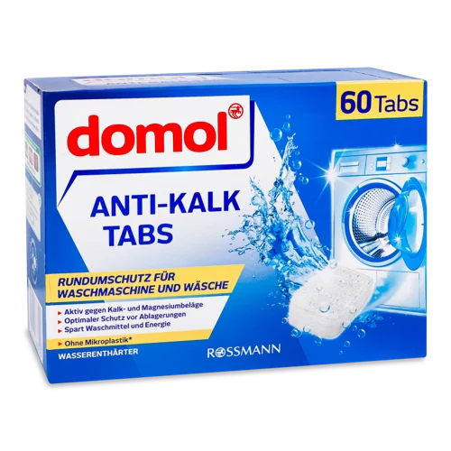 Таблетки Для Пом'якшення Води Domol 60х16г, в/ґ