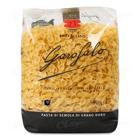Вироби макаронні Garofalo «Фарфаліне», 500г