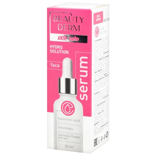 Сироватка для обличчя Beauty Derm із гіалуроновою кислотою 30мл
