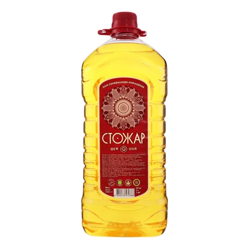 Олія соняшникова рафінована Шеф Стожар 3л
