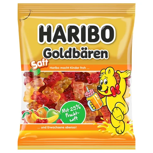 Мармелад Haribo Ведмедики з фруктовим соком 160г