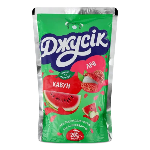 Напій соковий пастеризований Кавун, д/п, 200мл