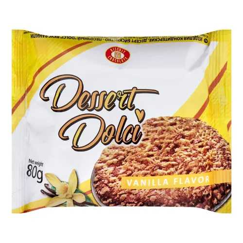 Десерт бісквітно-пісочний Vanilla Dolci Бісквіт Шоколад 80г
