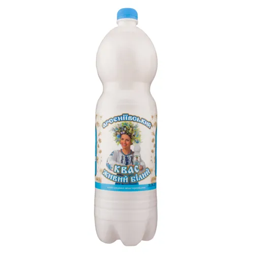 Напій бродіння Живий білий Квас Арсеніївський