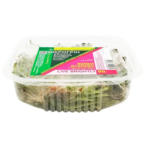 Мікрогрін Green For You Мікс Живи яскраво 50г