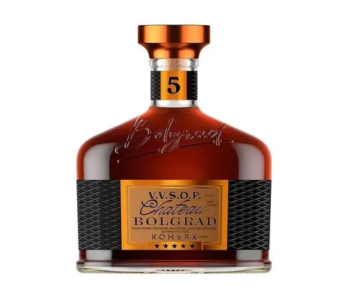 Коньяк Bolgrad V.V.S.O.P 40% об скляна пляшка 0,5л