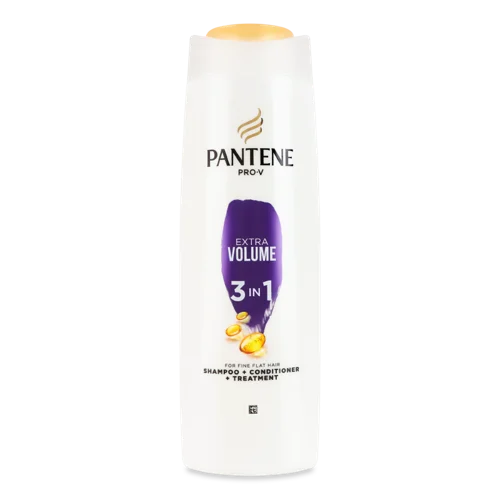 Шампунь-Бальзам-ополіскувач 3в1 Extra Volume Pantene Pro-V, 360мл
