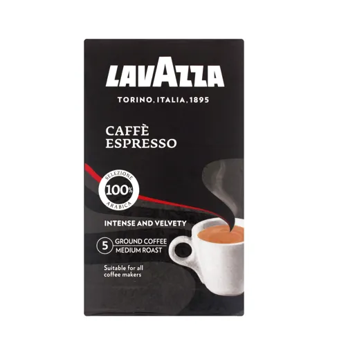 Кава натуральна смажена мелена Espresso Lavazza м/у 250г