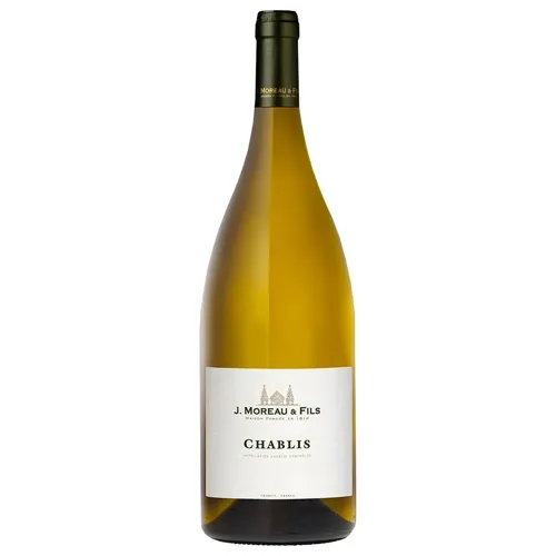 Вино J.Moreau & Fils Chablis біле сухе 12,5% 0,75л
