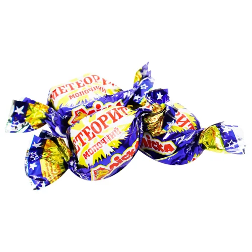 Цукерки Аліска Метеорит молочний