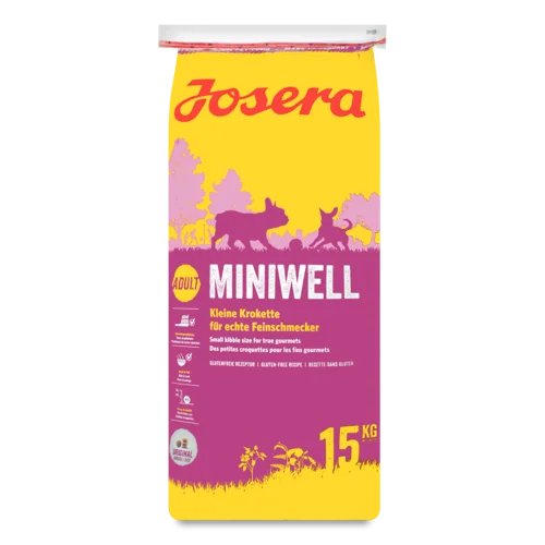 Корм сухий для дорослих собак Miniwell Josera, в/ґ, 15 кг