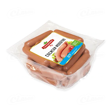 Сосиски «Самобранка» «Молочні» п/а вищого ґатунку, кг