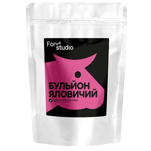 Бульйон яловичий Food Studio 500мл