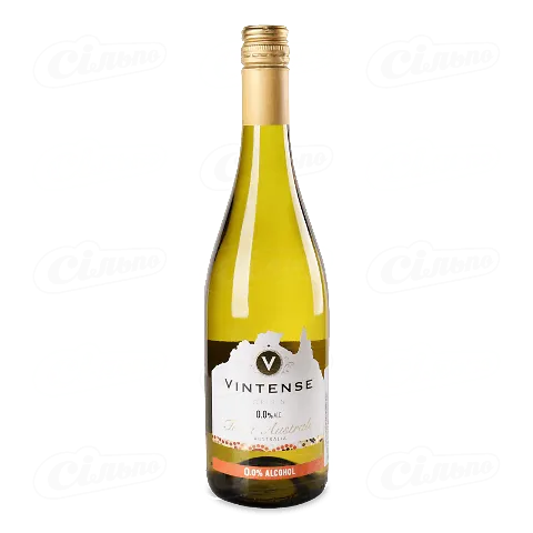 Вино Vintense Terra Australis white безалкогольне, 0,75л