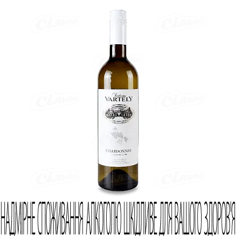 Вино Chateau Vartely Chardonnay біле напівсолодке, 0,75л