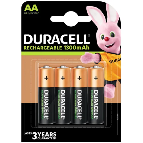 Акумулятори Duracell Recharge АА 1300mAh 4шт