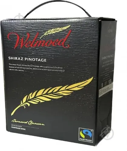 Вино червоне сухе Welmoed Shiraz-Pinotage 1.5л Box
