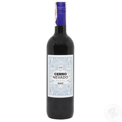 Вино Cerro Nevado Merlot червоне сухе 14,5% 0,75л