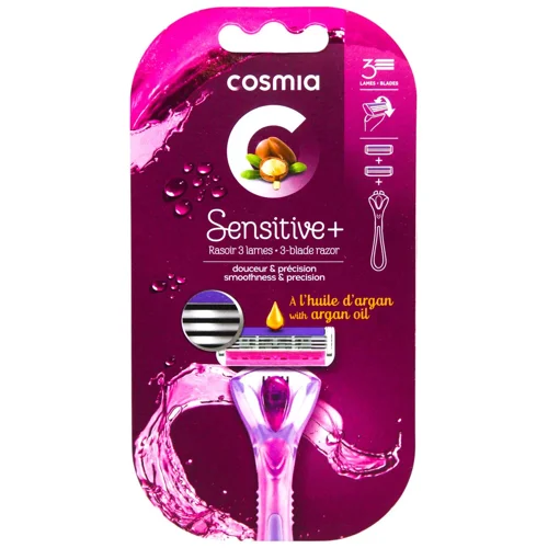 Станок для гоління Cosmia Sensitive+ 3 леза