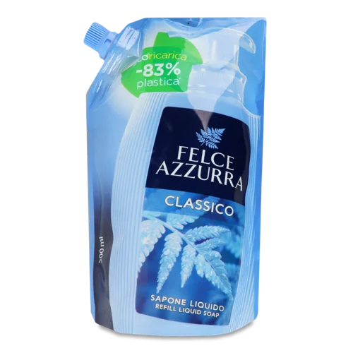 Рідке Парфумоване Мило Classico Felce Azzurra, 500мл