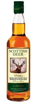 Віскі Scottish Deer 3 роки витримки 0.5л 40%