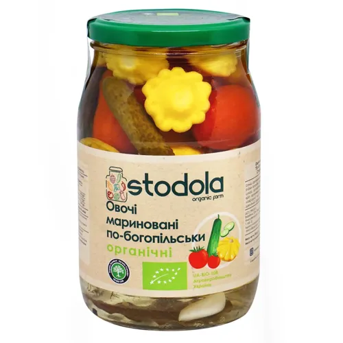 Овочі Stodola мариновані по-богопільськи органічні 900г