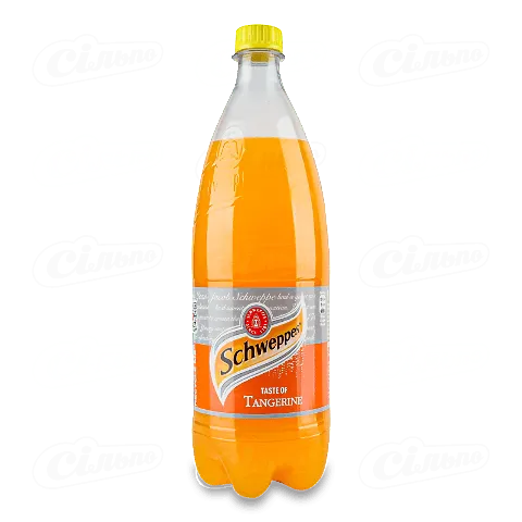 Напій соковмісний Schweppes Tangerine сил/газ, 1л