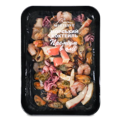 Коктейль Морський Преміум Morelove, Лоток, 0.24кг