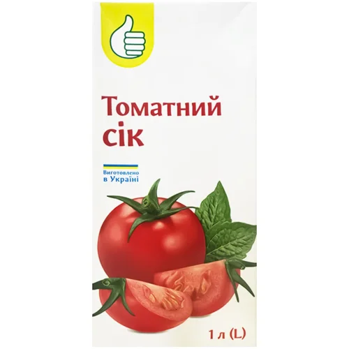 Сік Auchan томатний 1л