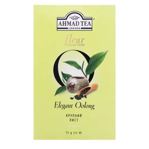 Чай зеленый листовой Elegant Oolong Ahmad Tea к/у 75г