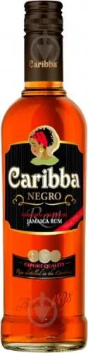 Ром Caribba Каріба Негро, 0,5л