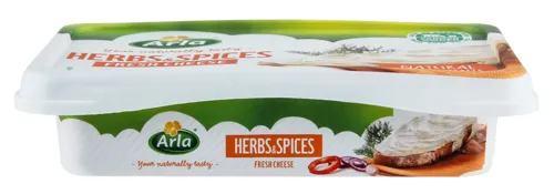 Крем-сир 50% Herbs&Spices Arla п/у 150г