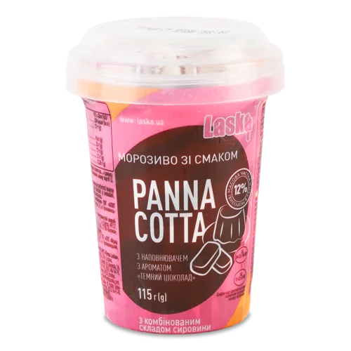 Морозиво 12% З Наповнювачем Темного Шоколаду, В/ґ, 115г