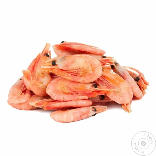 Креветка в панцирі з головою варено морожена 125/155