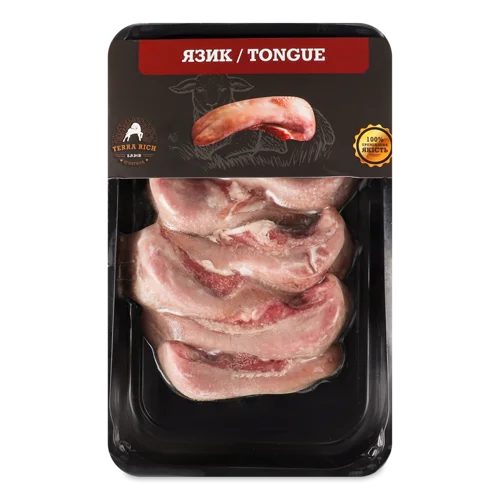 Ягнятина В/ґ Заморожена Язик Terra Rich, 1кг