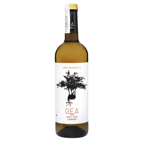Вино Gea Organic & Vegan Chardonnay біле напівсухе 12% 0,75л