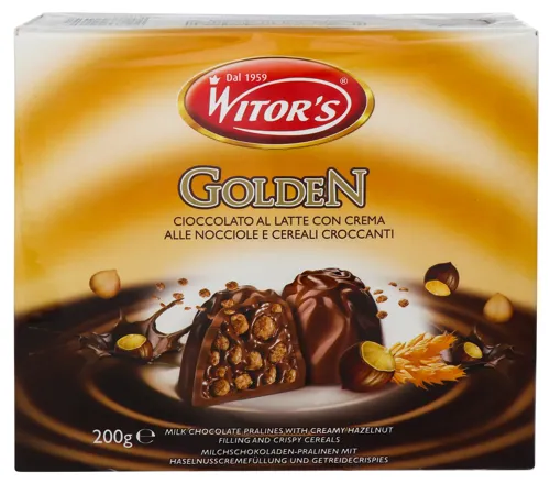 Цукерки Голден Покер Крем 200г 10шт Віторс