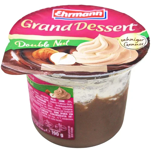 Десерт Ehrmann Grand Dessert Double Nut 4,3% 190г