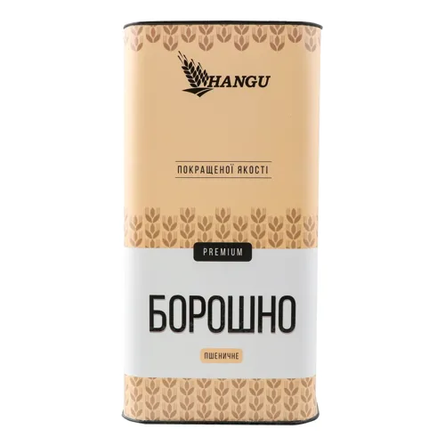 Борошно пшеничне покращеної якості Premium Hangu тубус 700г