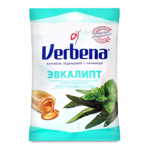Льодяники Карамельні Евкаліпт В/ґ, 60г