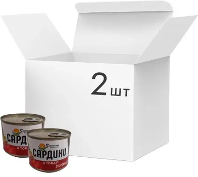 Сардина в томатному соусі Домашні продукти 200 г × 2 шт