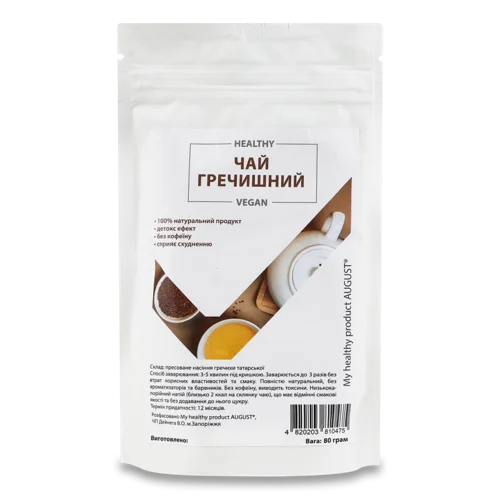 Чай Гречишний, Вищого Ґатунку, My Healthy Product, 80г
