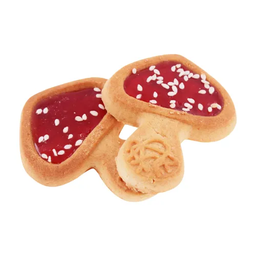 Печиво Мухоморчики зі смаком чорної смородини (3,0) ТМ "FRIENDY"