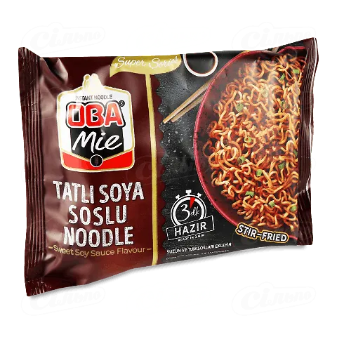Локшина OBA з солодким соєвим соусом швидкого приготування, 80г
