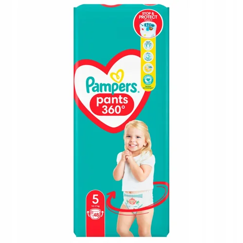 Підгузки-трусики Pampers Junior 5 11-17кг 48шт