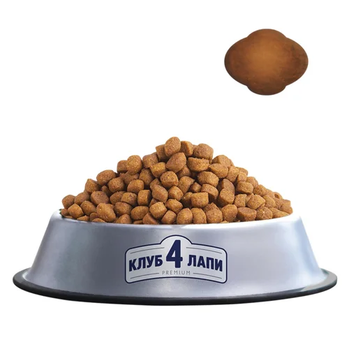 Корм сухий Club 4 Paws Premium 4в1 для домашніх котів
