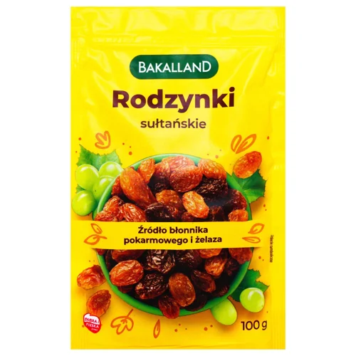 Родзинки Bakalland Султана 100г