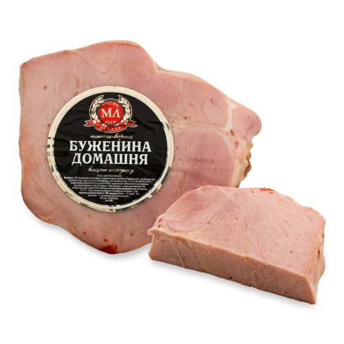 Буженина Копчено-Варена Домашня М'ясна Ліга, кг
