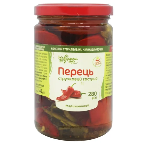 Перець Українська Зірка гострий 280г