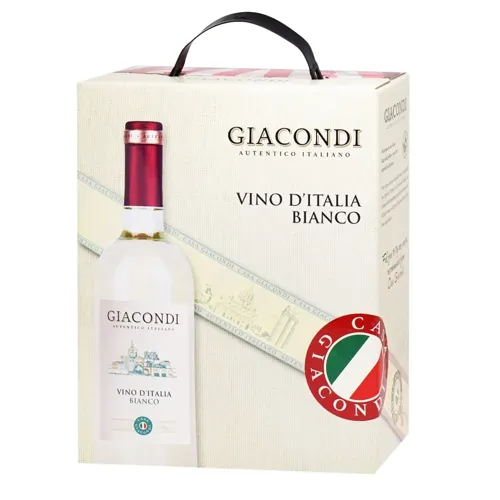 Вино Giacondi біле сухе 11,5%, 3л